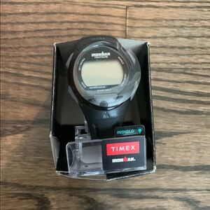 Timex Black Indiglo Ironman Digital Watch